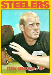 Steelers QB Terry Bradshaw